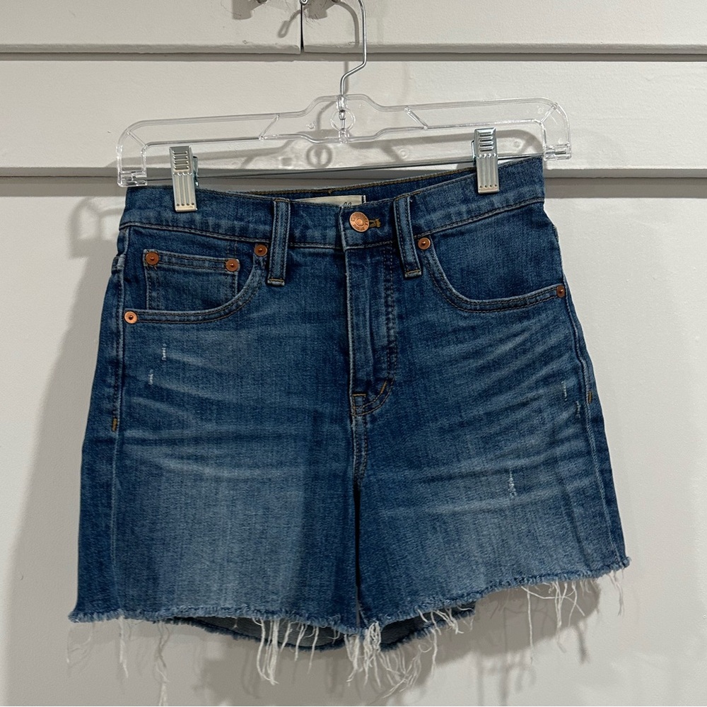 Madewell High Rise Denim Shorts